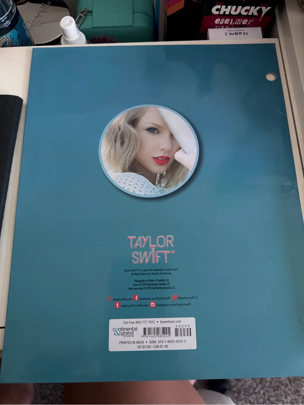 Taylor Swift RARE Red/1989 Office/School Supplies